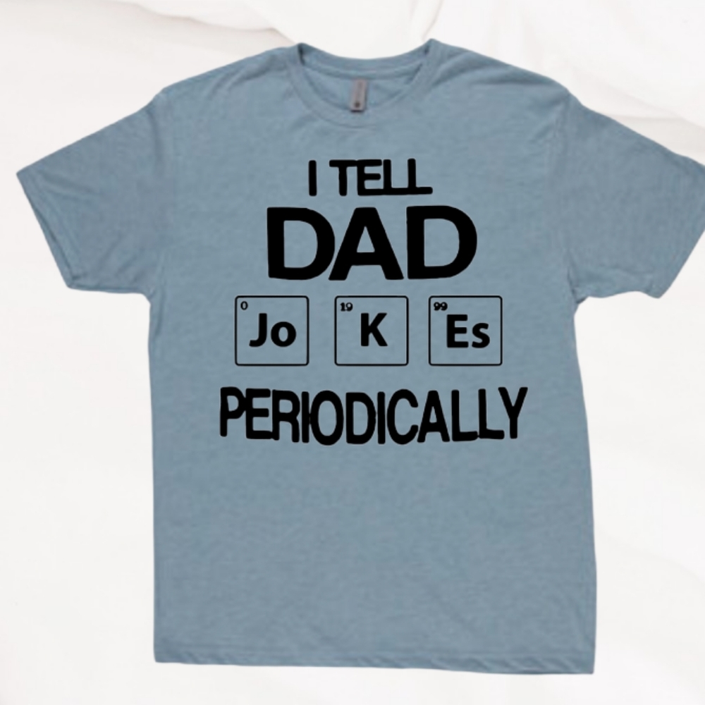 Dad Jokes Tri-Blend Tshirt